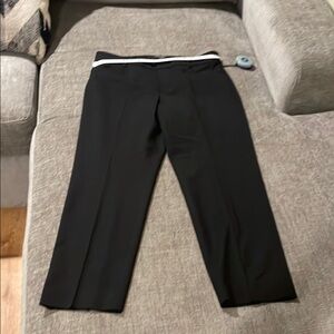Banana Republic Black Dress Pants Classic Straight-Leg